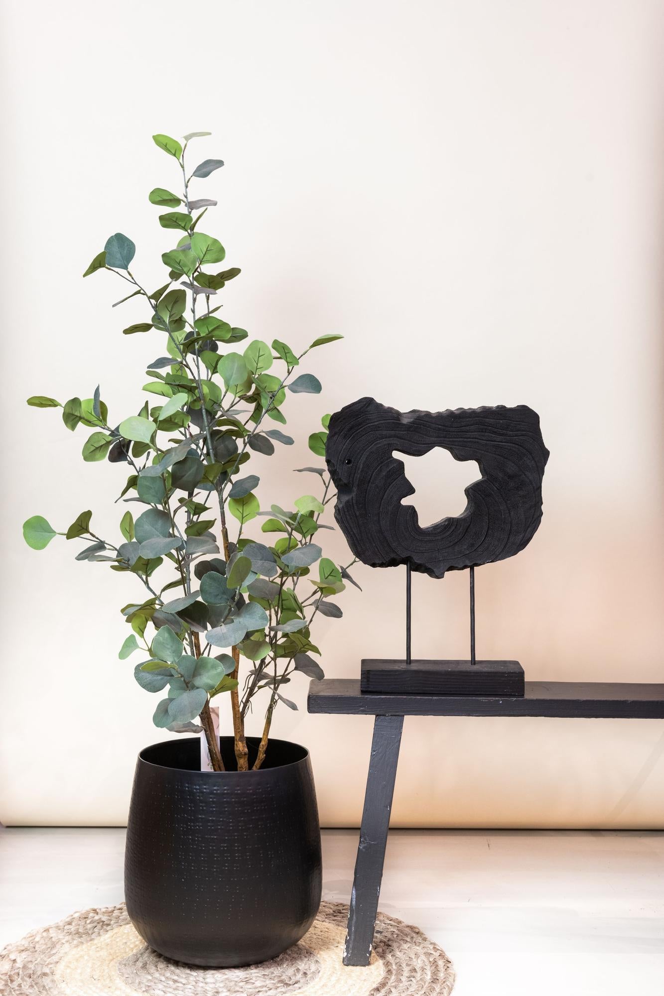 Kunstplant - Eucalyptus - Blauwe Gomboom - 120 cm