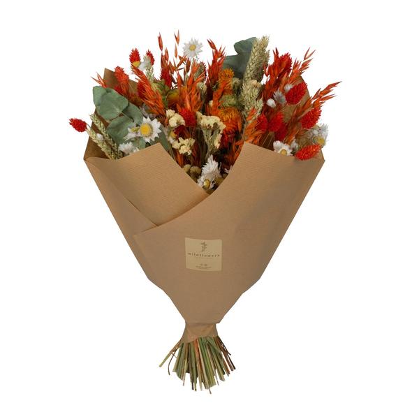 Droogbloemen - Classic Bouquet - Orange - ?60cm