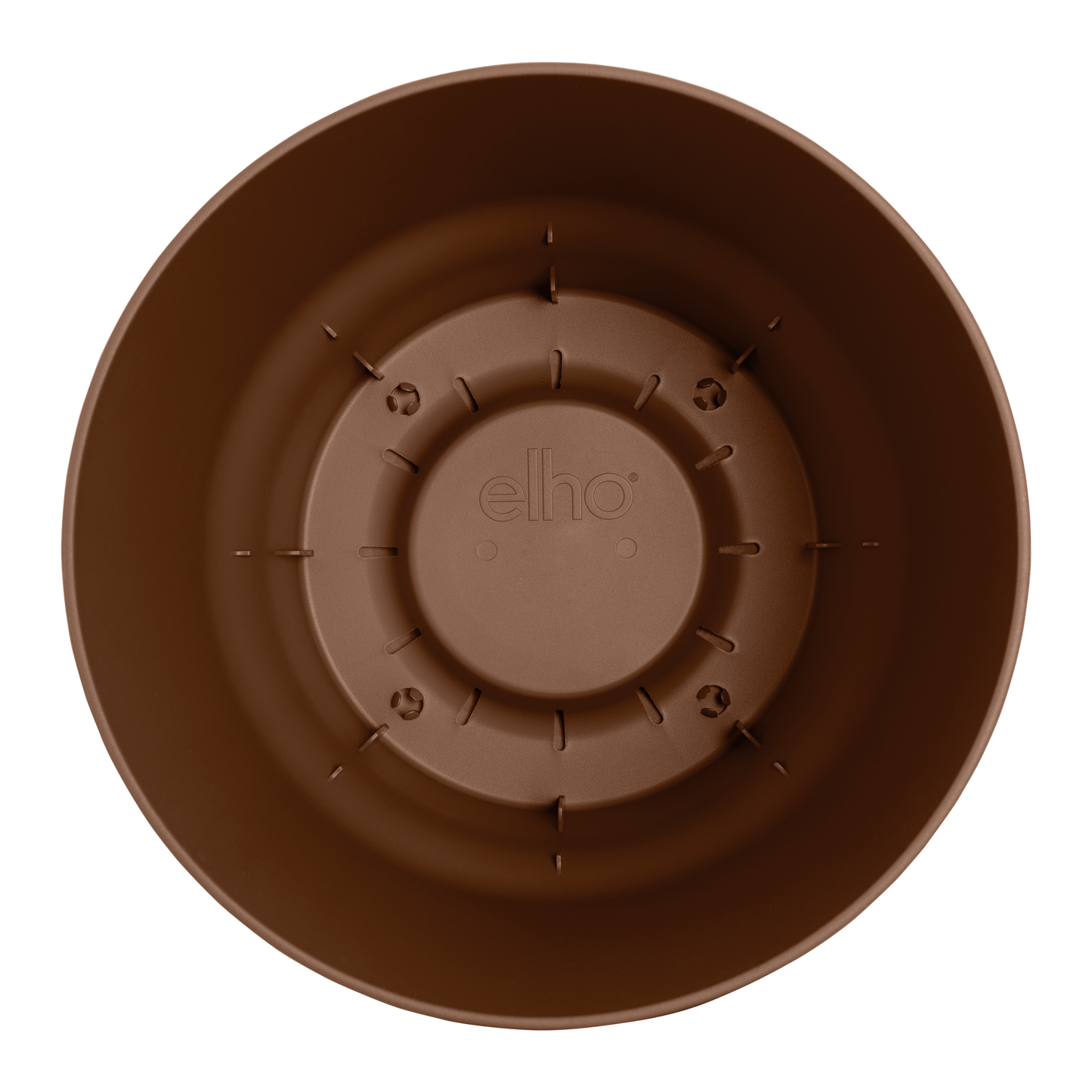 Pot elho Greenville Round bruin - D39 x H37
