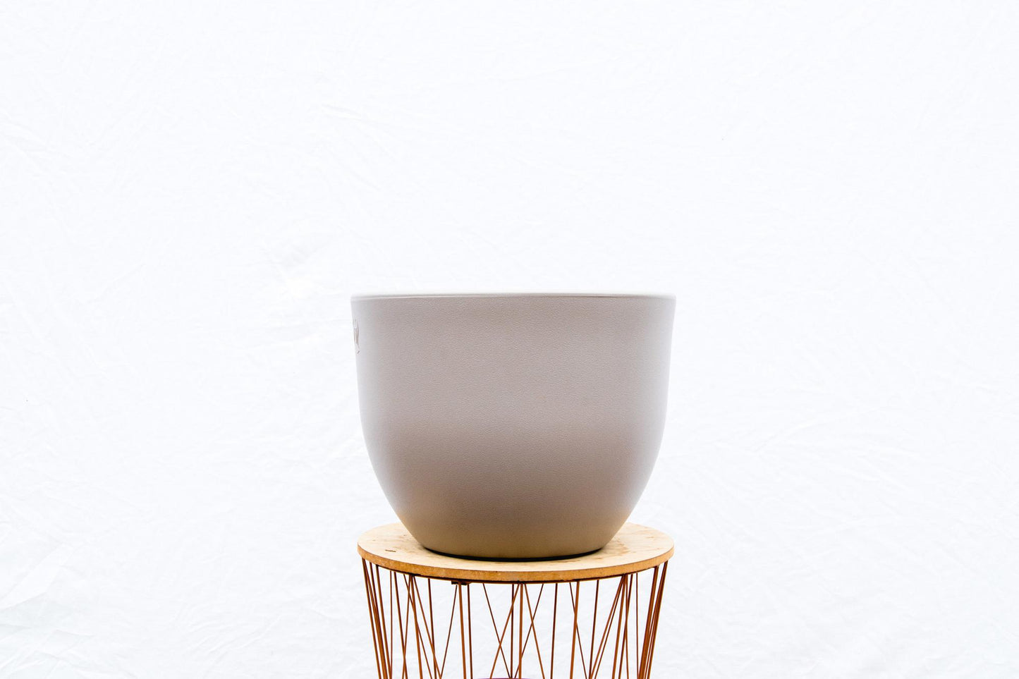 Pot Eggy Taupé - D55 x H43