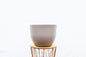 Pot Eggy Taupé - D55 x H43