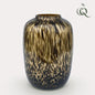 Vaas glas - M - H35 W25 -Artic Cheetah Gold