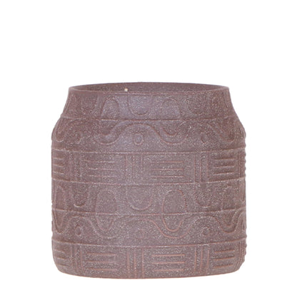 Kolibri Home | Hyroglyph sierpot - Brown - Ø9cm
