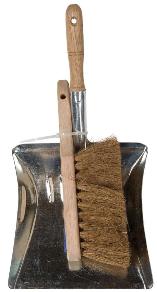 Stoffer en blik - Country - Hout &amp; Metaal