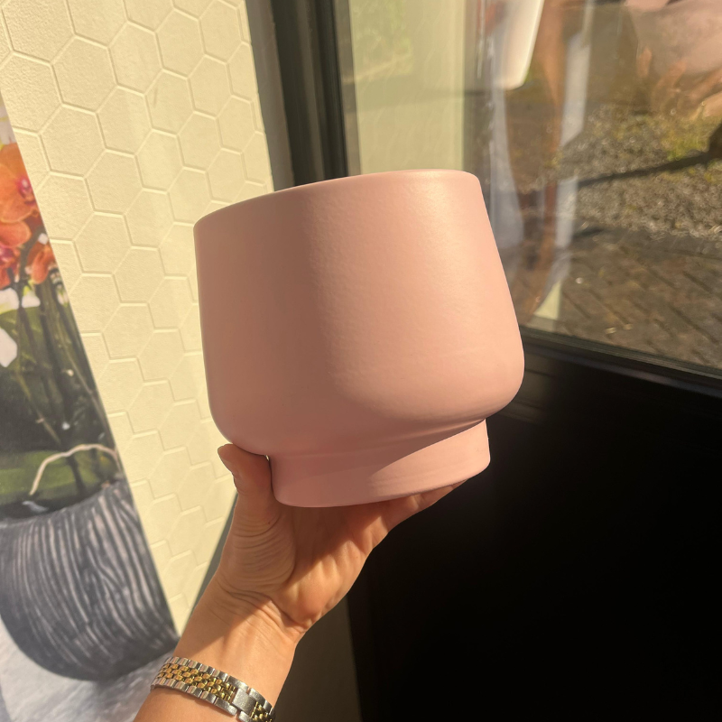 Kolibri Home | Scandic bloempot  - Pink - ⌀12cm