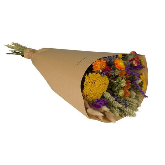 Droogbloemen - Field Bouquet Large - Orange - ?60cm