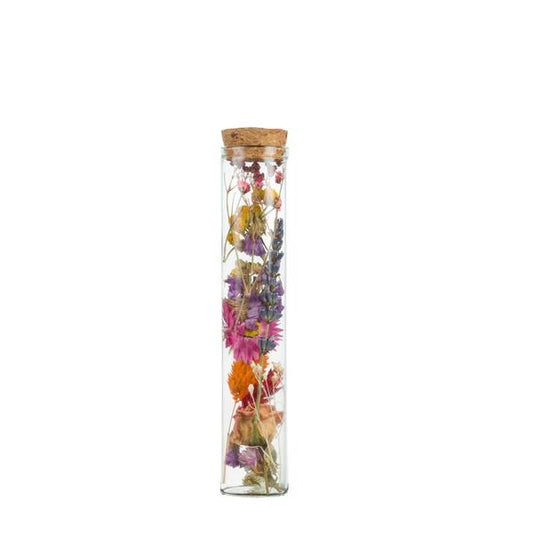 Droogbloemen - Wish Bottle Medium - Multi - 6 stuks - ?15cm