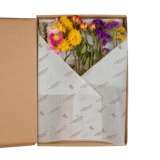 Droogbloemen - Flowers in Leterbox - Multi - 5 stuks - ?30cm